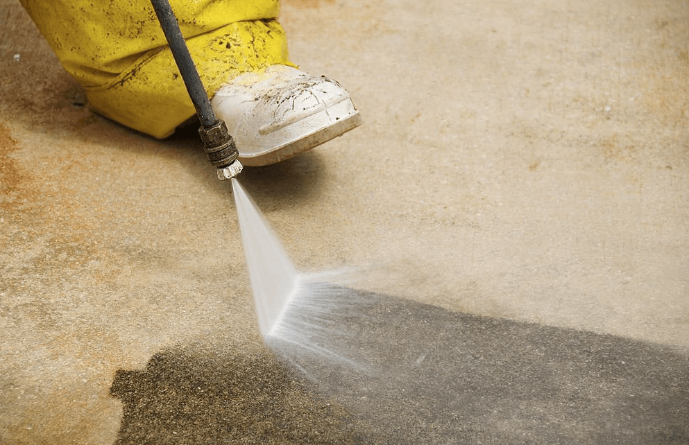 Commercial Concrete Cleaning